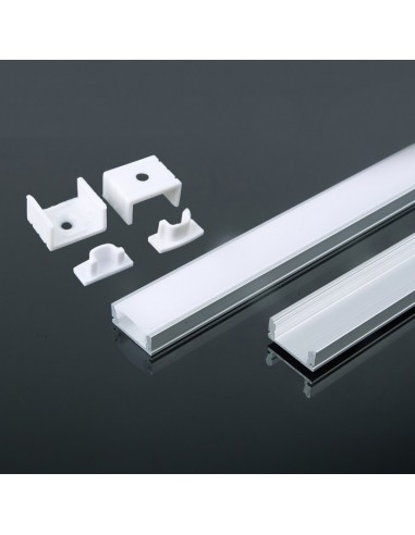 Profilo in Alluminio silver per Strip...